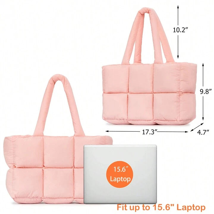 PUFFER TOTE BAG