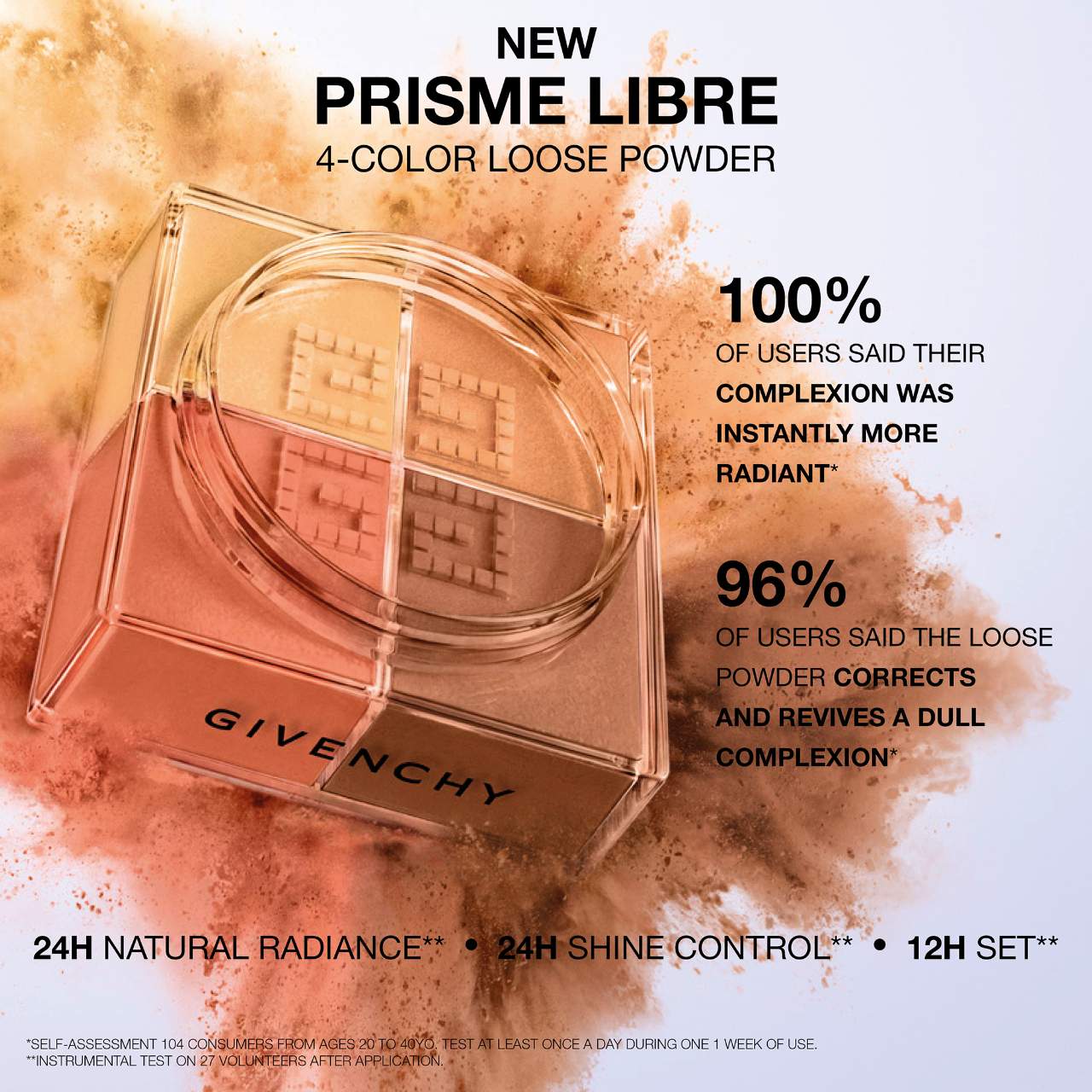 Givenchy – Prisme Libre 4-Color Loose Powder N°06 Organza Ambré