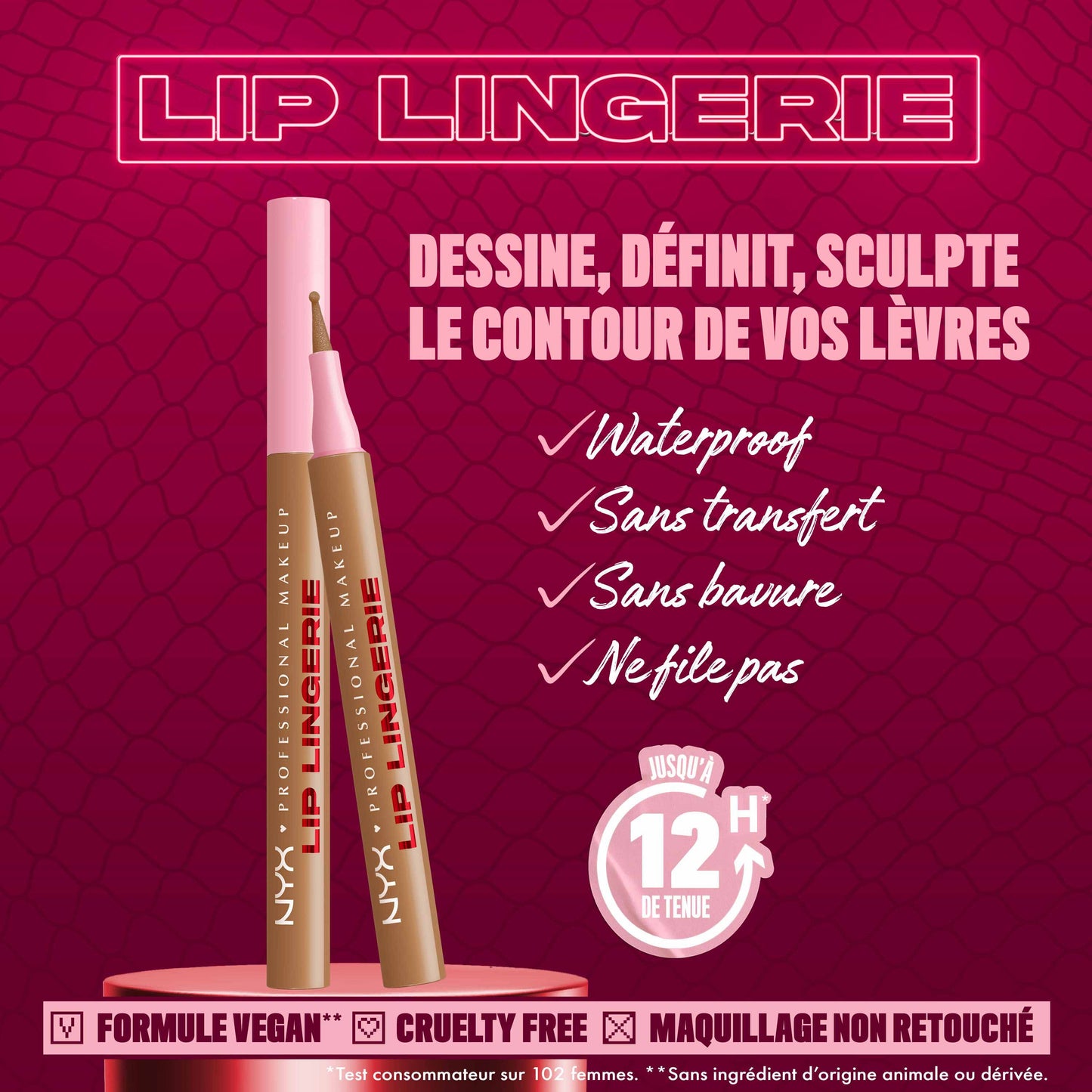 Lip Lingerie Lip Liner Stain – Feutre à lèvres stain