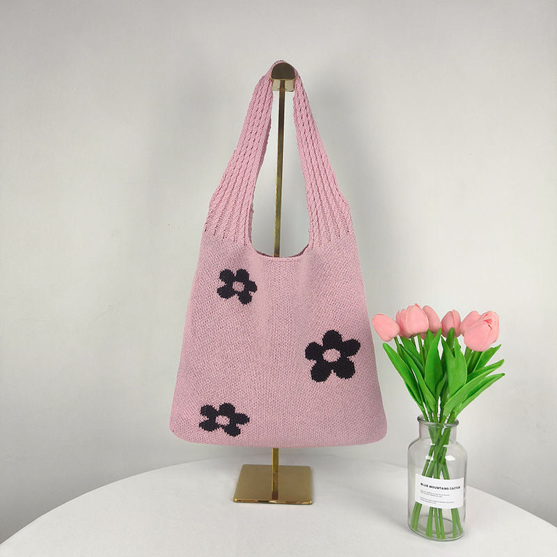 FLOWER CROCHET BAG