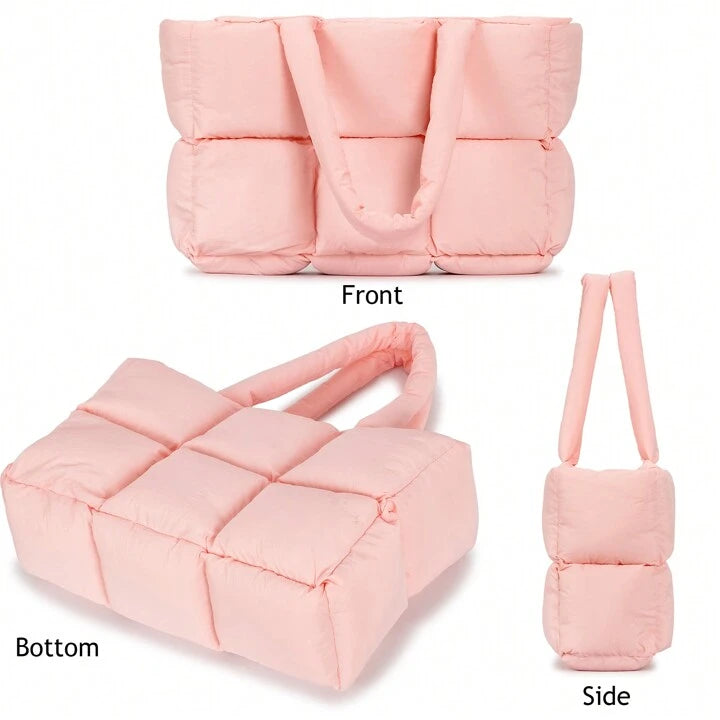 PUFFER TOTE BAG
