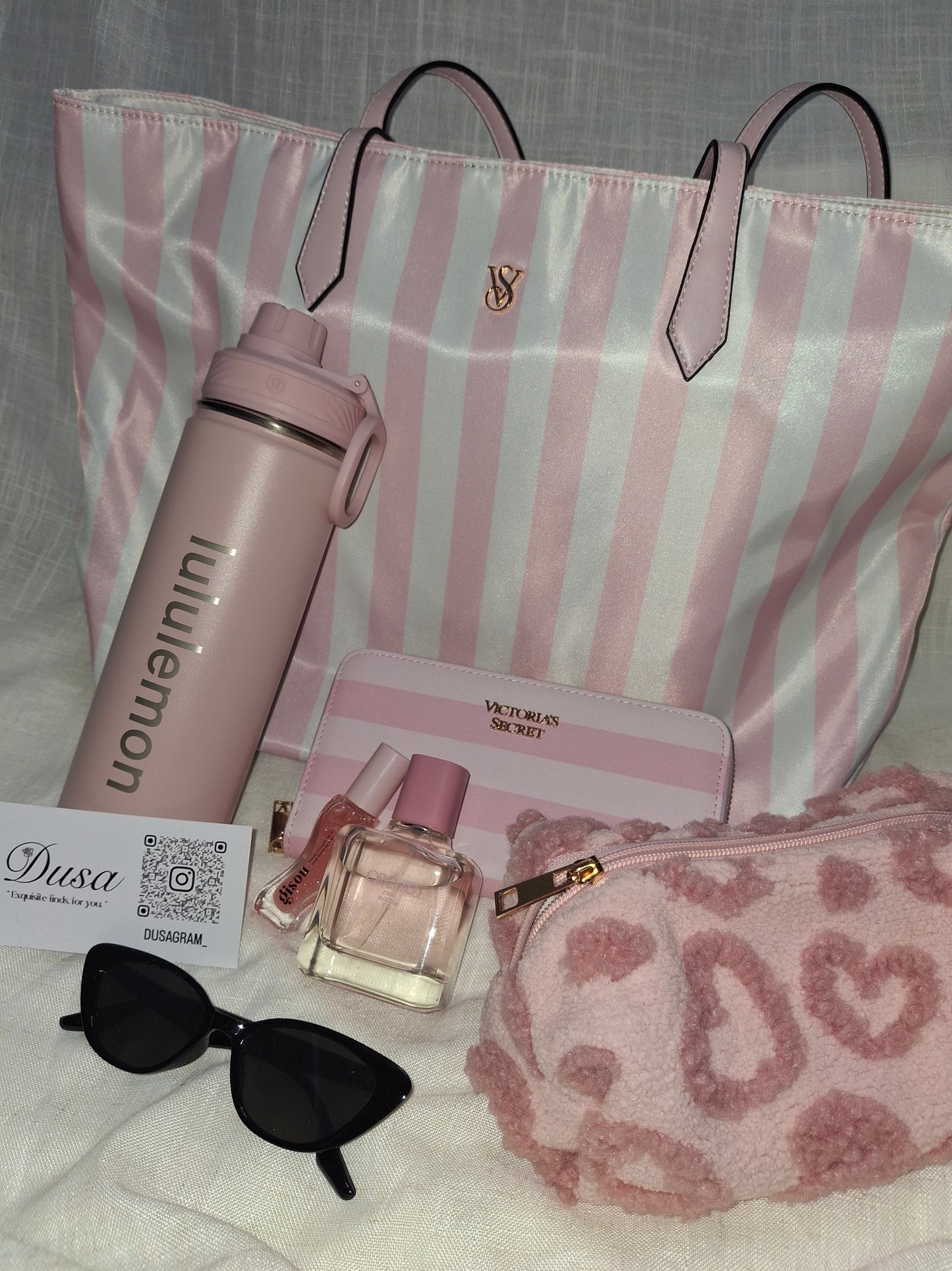 Victoria’s Secret Iconic Strip Tote Bag