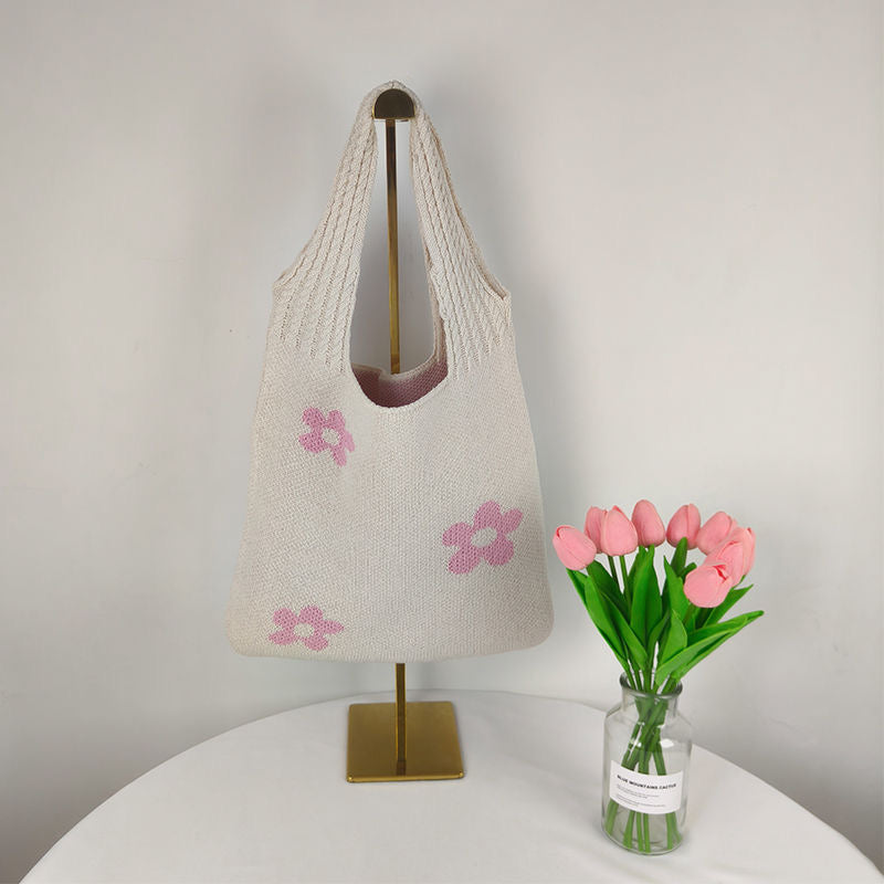FLOWER CROCHET BAG
