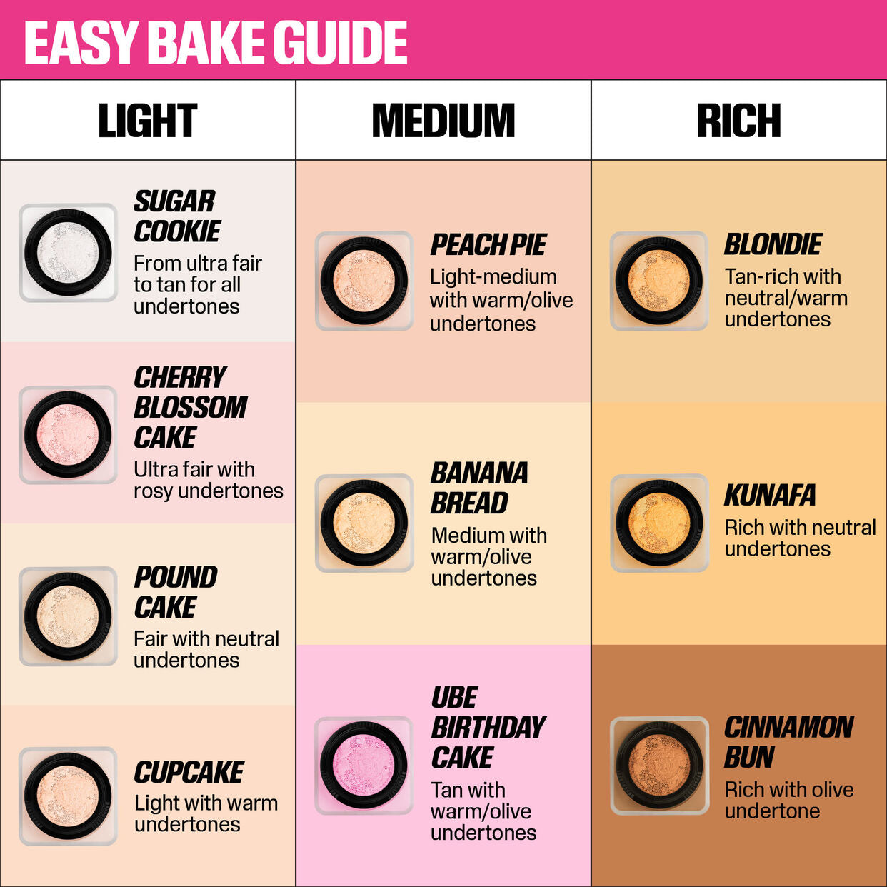 HUDA BEAUTY EASY BAKE LOOSE BAKING & SETTING POWDER