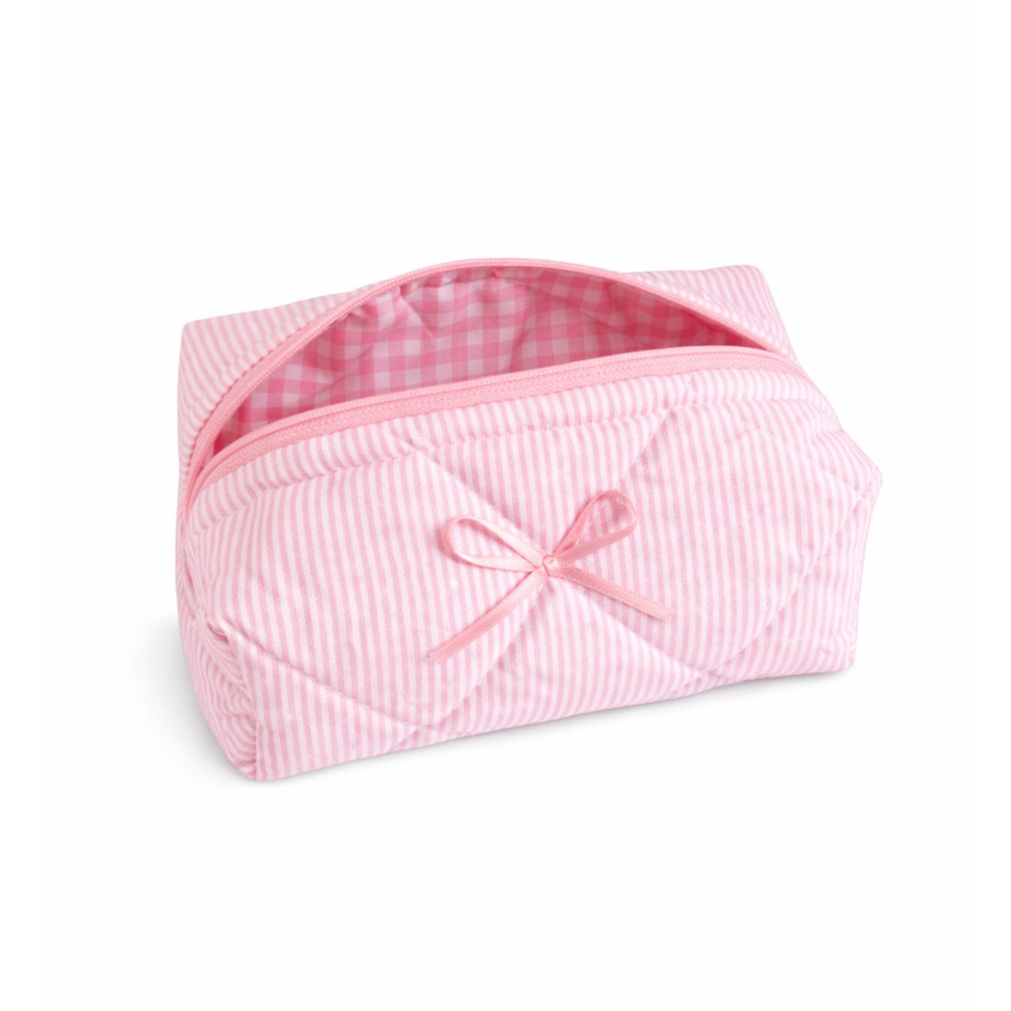 Trousse Matelassée Rose