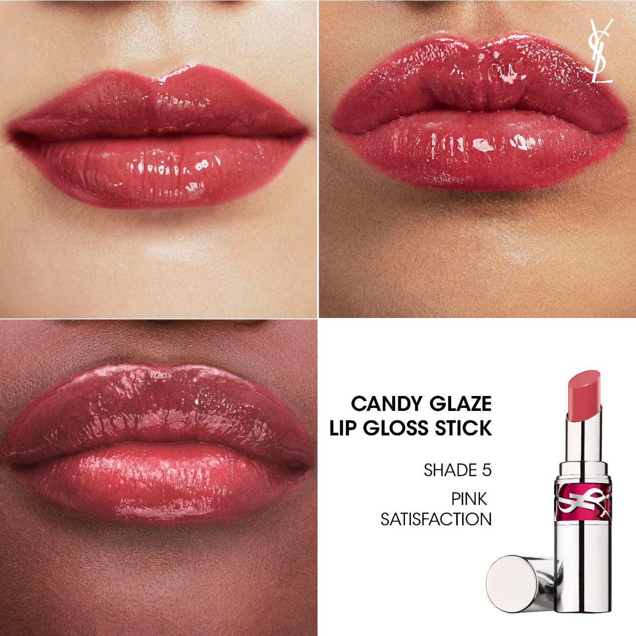 YSL CANDY GLAZE - Lip Gloss Stick