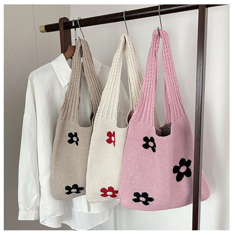 FLOWER CROCHET BAG