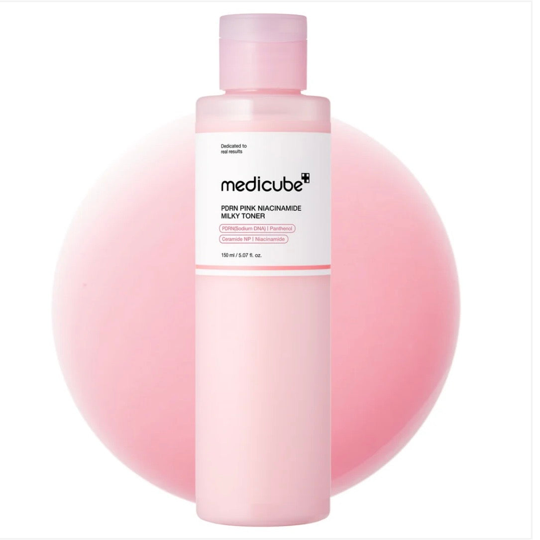 Medicube – PDRN Pink Niacinamide Milky Toner