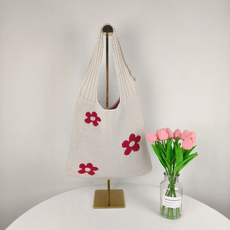 FLOWER CROCHET BAG