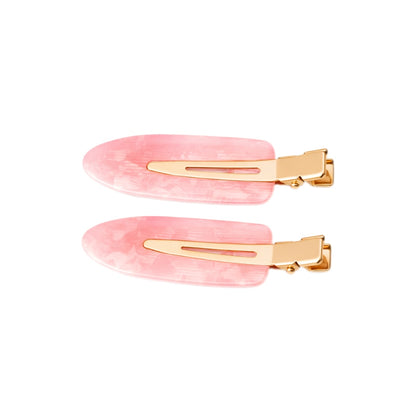 Collection de Barrettes Rose