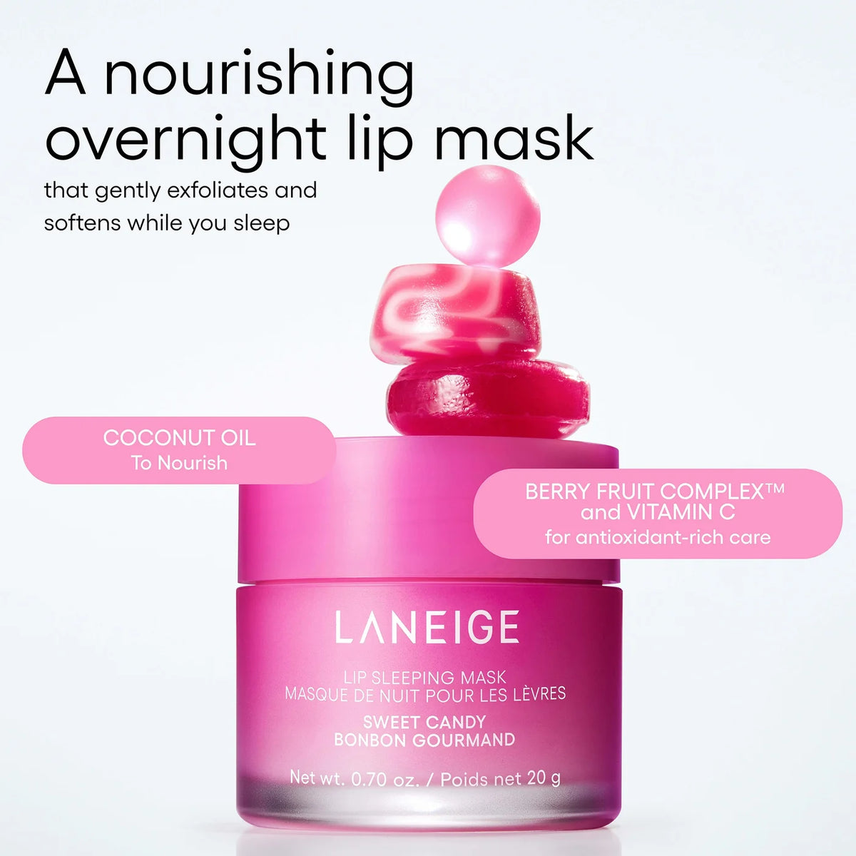 Lip Sleeping Mask – Masque lèvres de nuit nourrissant et hydratant