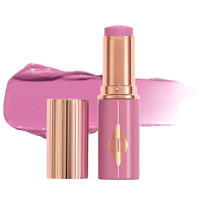 Unreal Lip + Cheek Glow Blush Stick with Hyaluronic Acid