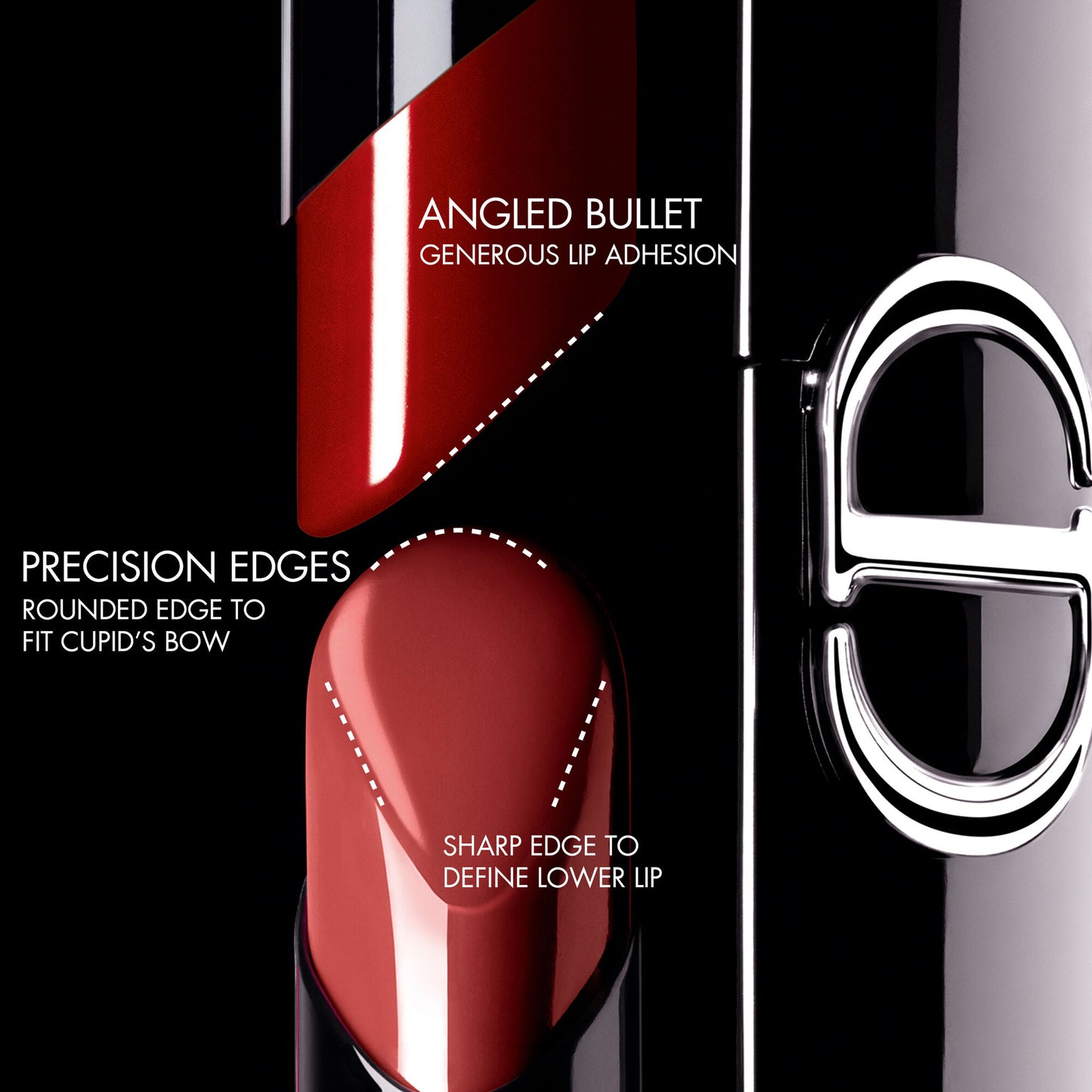 Rouge Dior On Stage – Rouge à lèvres longue tenue brillant