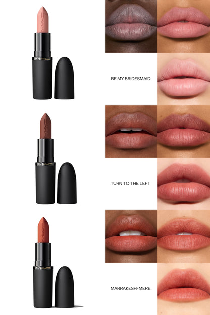 MAC POWDER KISS HAZY MATTE LIPSTICK