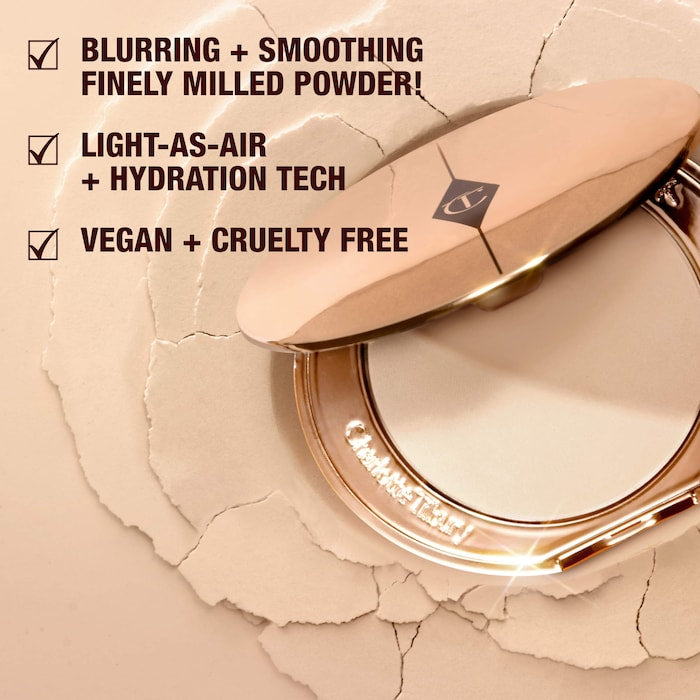 Airbrush Flawless Finish Refillable Blurring & Setting Powder – Poudre pressée fixante