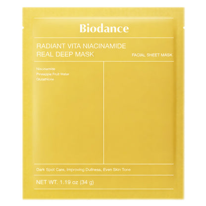 Biodance – Radiant Vita Niacinamide Real Deep Mask