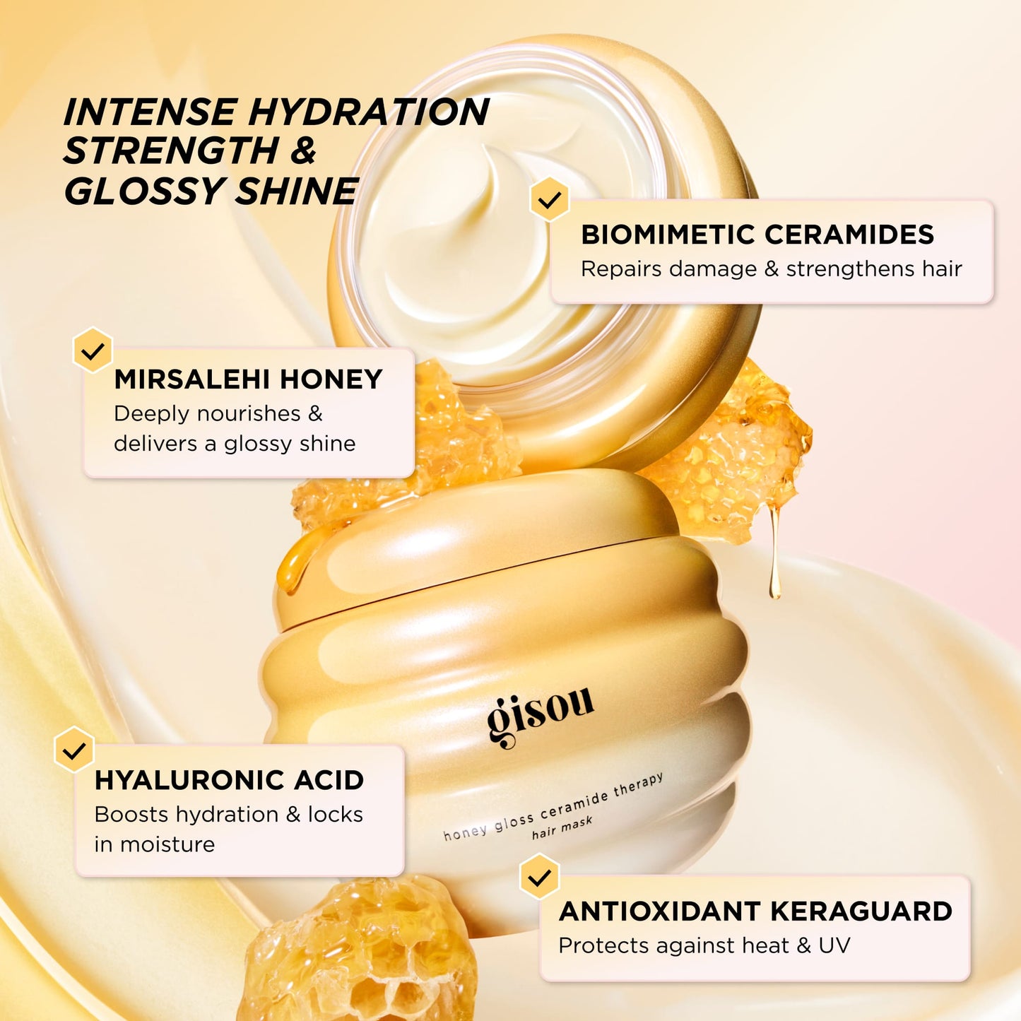 Gisou Honey Infused Hair Mask