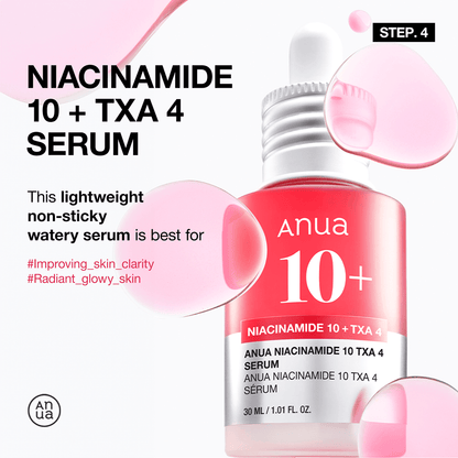 ANUA – 5-Step Korean Skincare Set – Routine complète