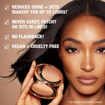 Airbrush Flawless Finish Refillable Blurring & Setting Powder – Poudre pressée fixante