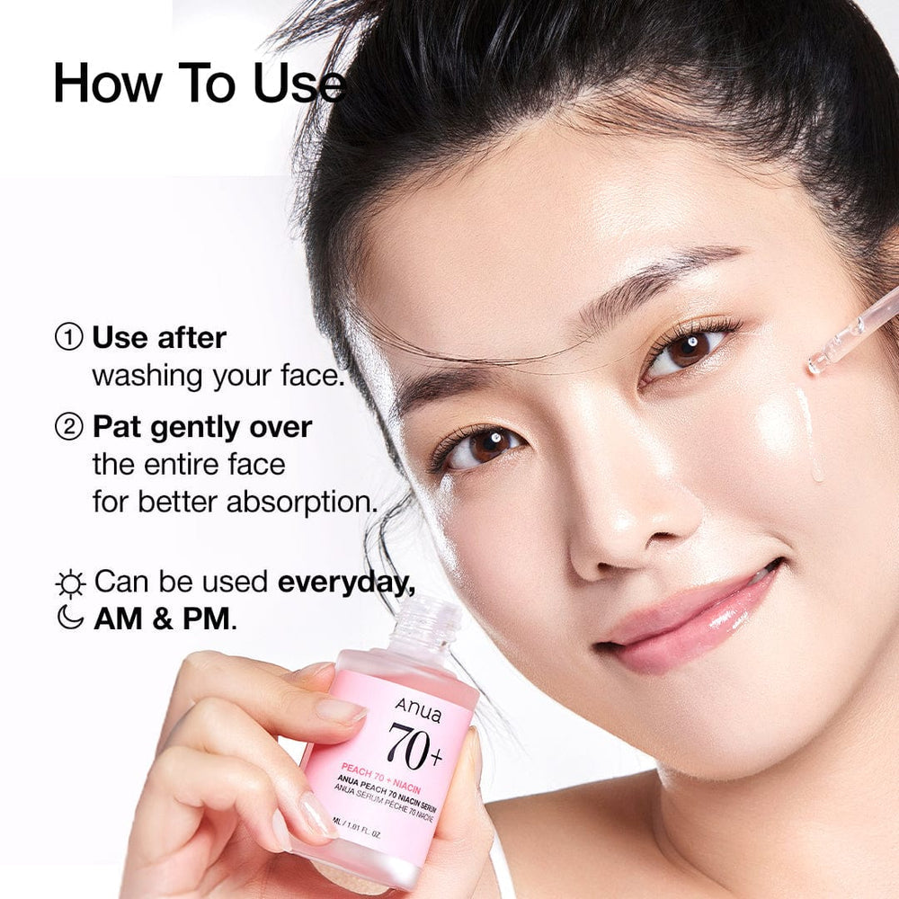 Peach 70 % Niacinamide Serum