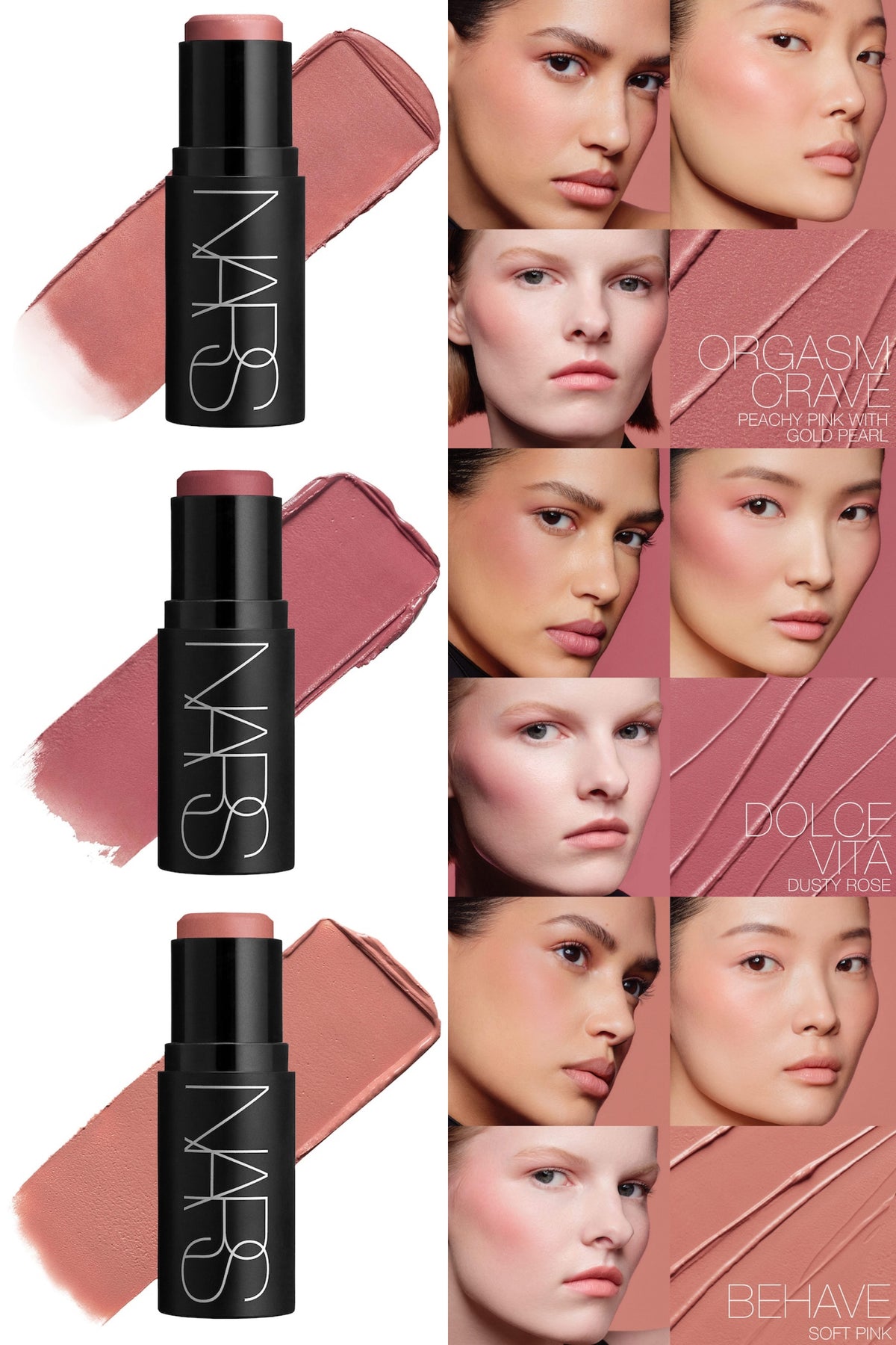 The Multiple Soft Blur Blush Stick – Stick multi-usage joues, lèvres et yeux