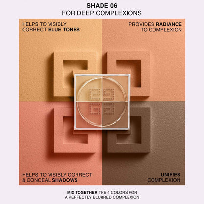 Givenchy – Prisme Libre 4-Color Loose Powder N°06 Organza Ambré