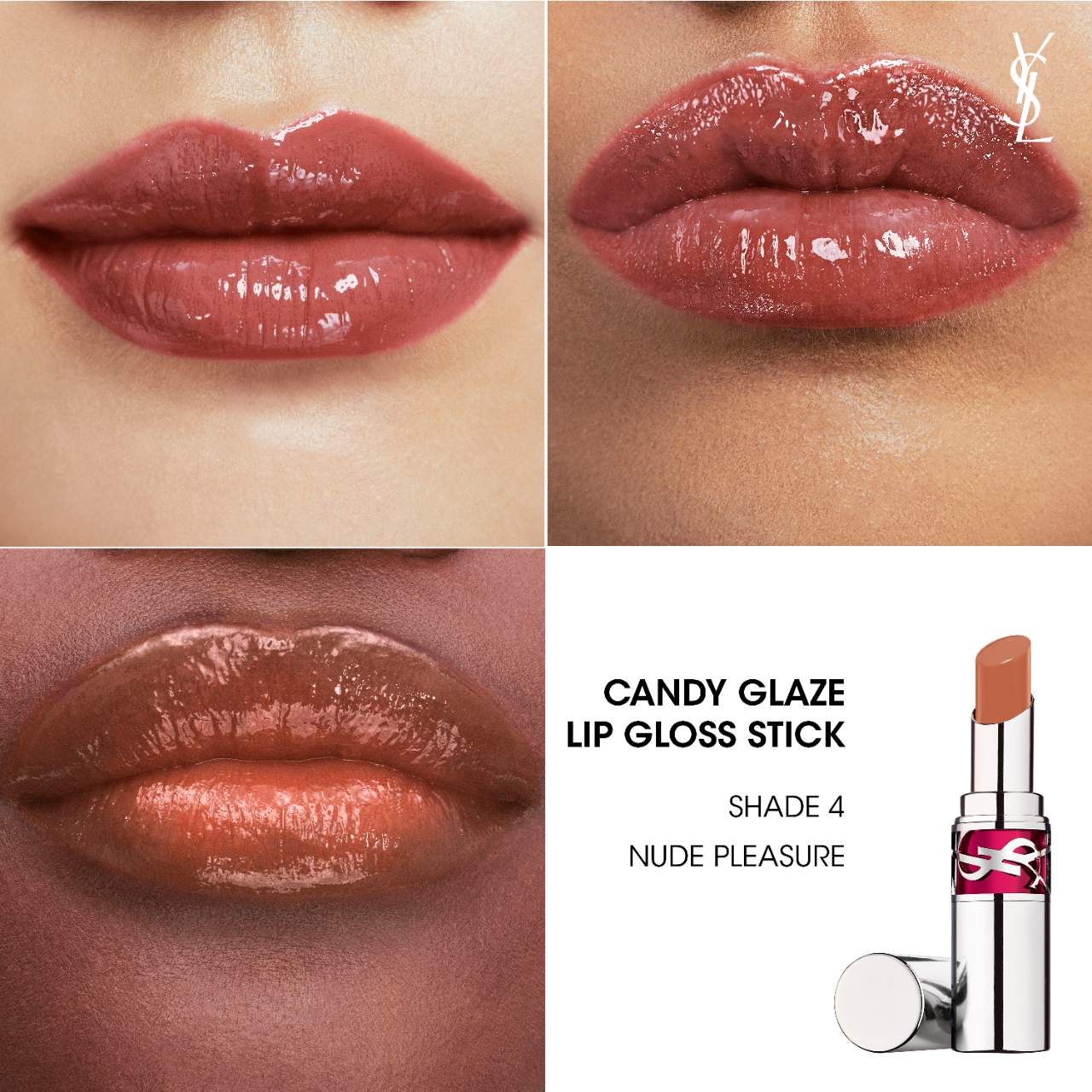 YSL CANDY GLAZE - Lip Gloss Stick