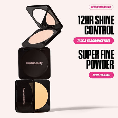 Easy Bake Airbrush Matte Pressed Setting Powder – Poudre pressée fixante airbrush matte