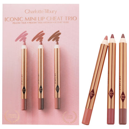 Mini Iconic Lip Cheat Lip Liner Trio – Coffret 3 crayons contour lèvres mini