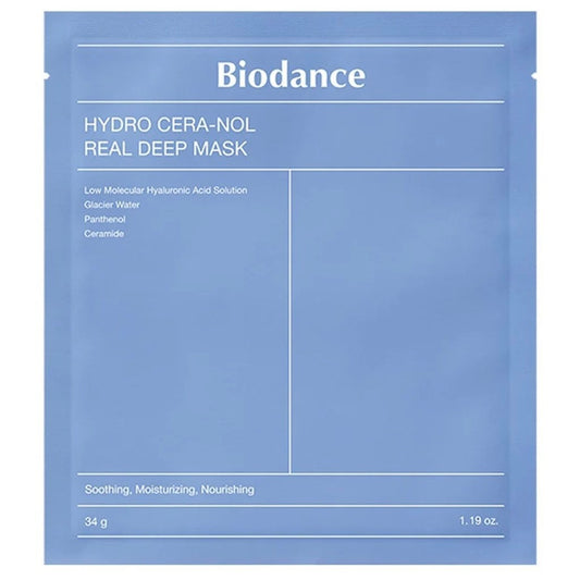 Biodance Hydro Cera-nol Real Deep Mask for Dryness Relief & Redness Soothing