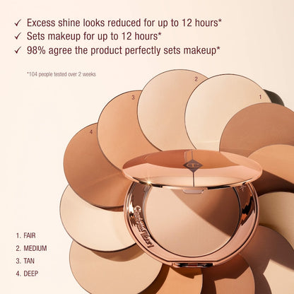 Airbrush Flawless Finish Refillable Blurring & Setting Powder – Poudre pressée fixante