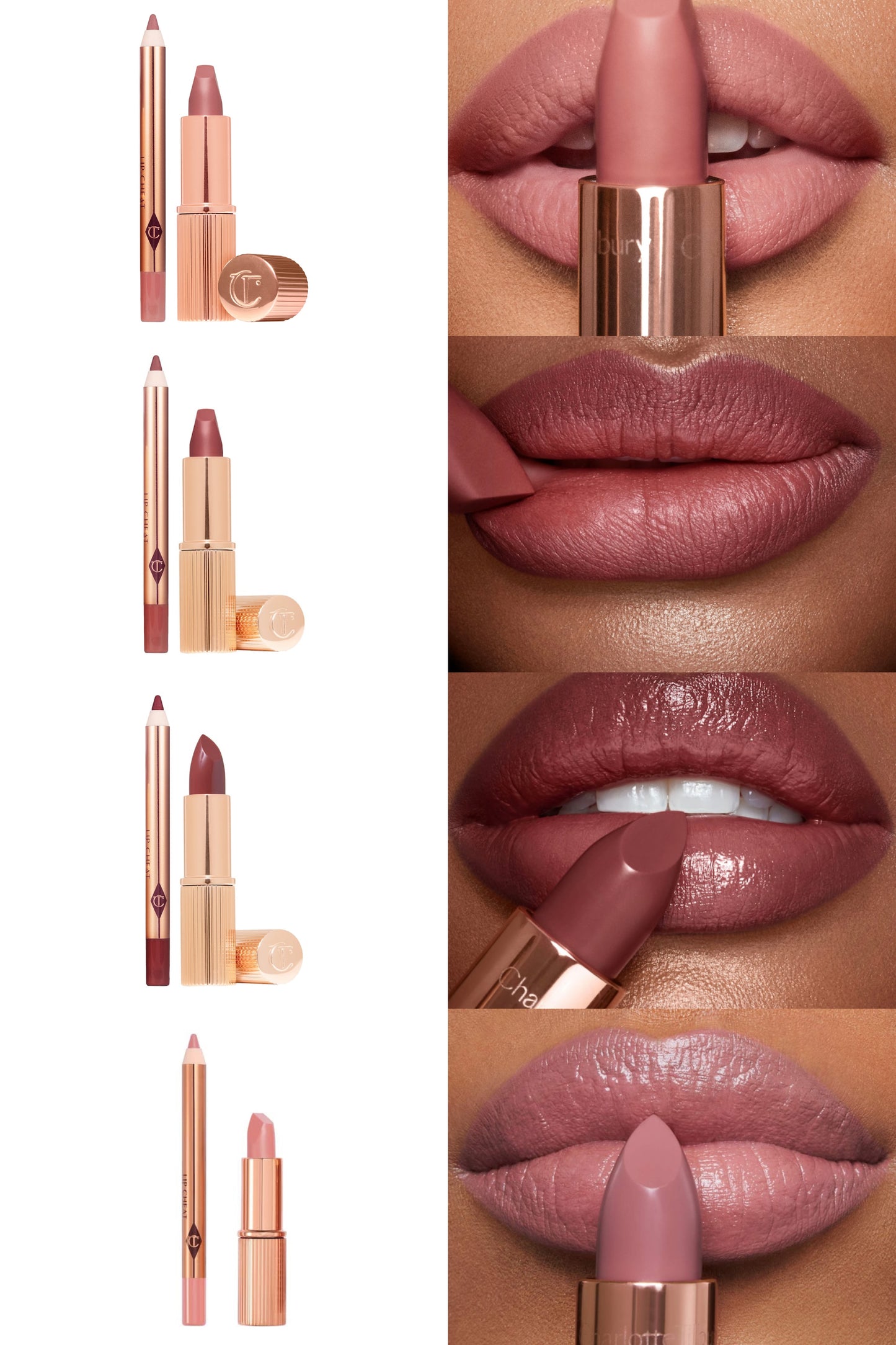 Mini Pillow Talk Lipstick & Liner Set – Coffret rouge à lèvres & crayon lèvres