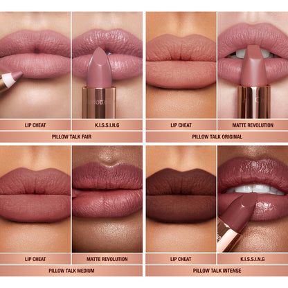 Mini Pillow Talk Lipstick & Liner Set – Coffret rouge à lèvres & crayon lèvres