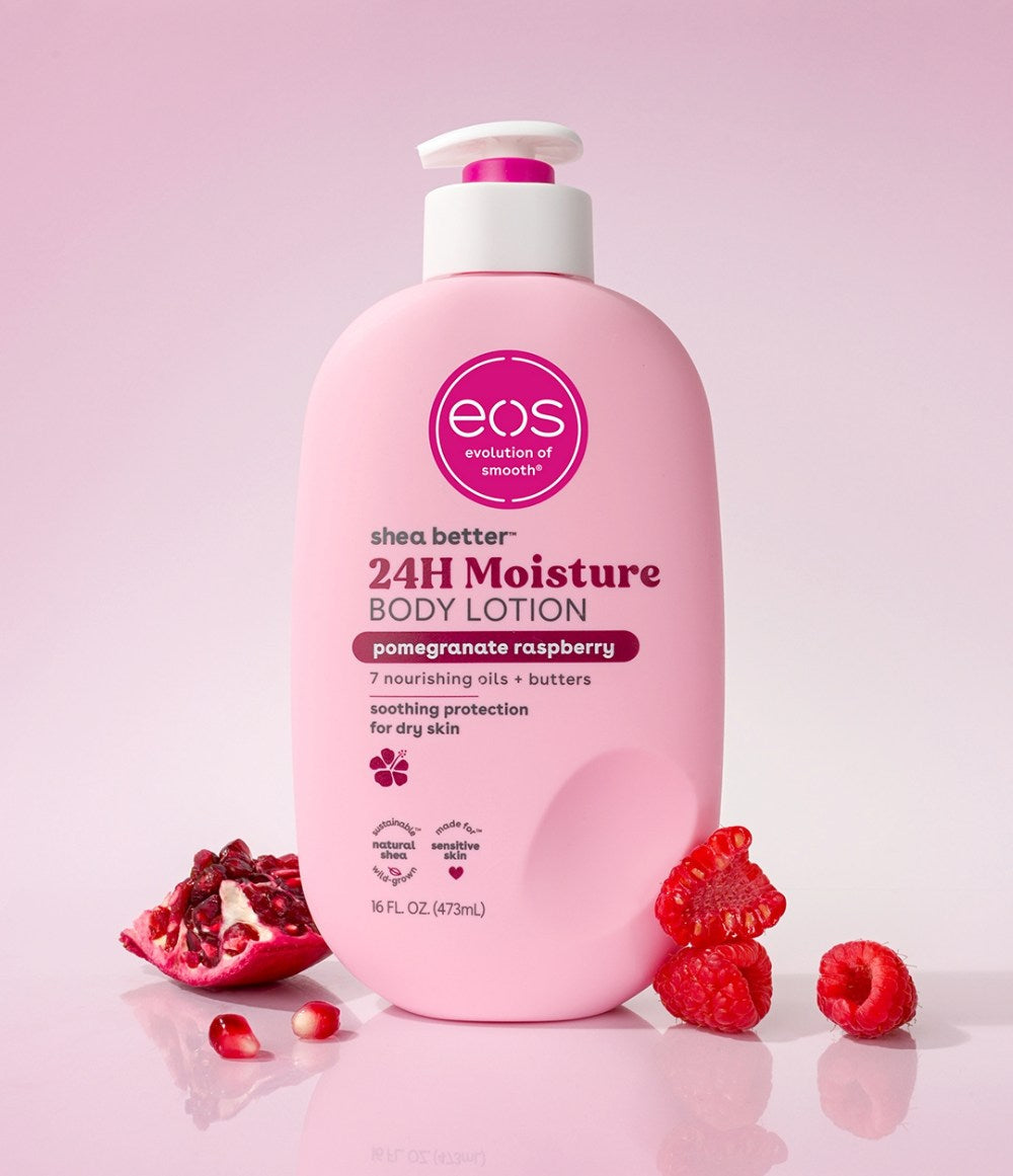 EOS Shea Better Moisture Body Lotion – Pomegranate Raspberry