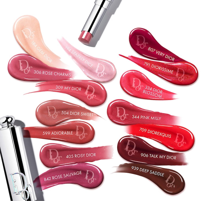 Dior Addict Glass Lipstick – Rouge à lèvres gloss ultra-brillant hydratant