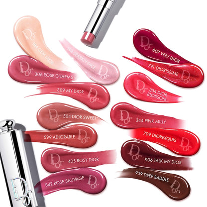 Dior Addict Glass Lipstick – Rouge à lèvres gloss ultra-brillant hydratant