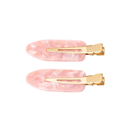 Collection de Barrettes Rose