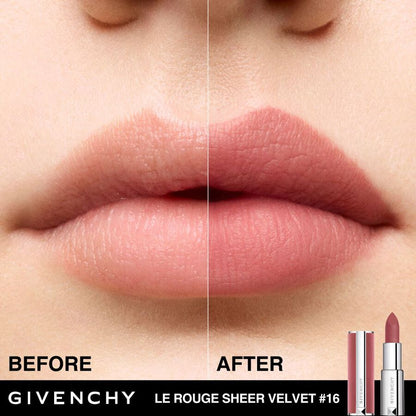 GIVENCHY – Le Rouge Sheer Velvet