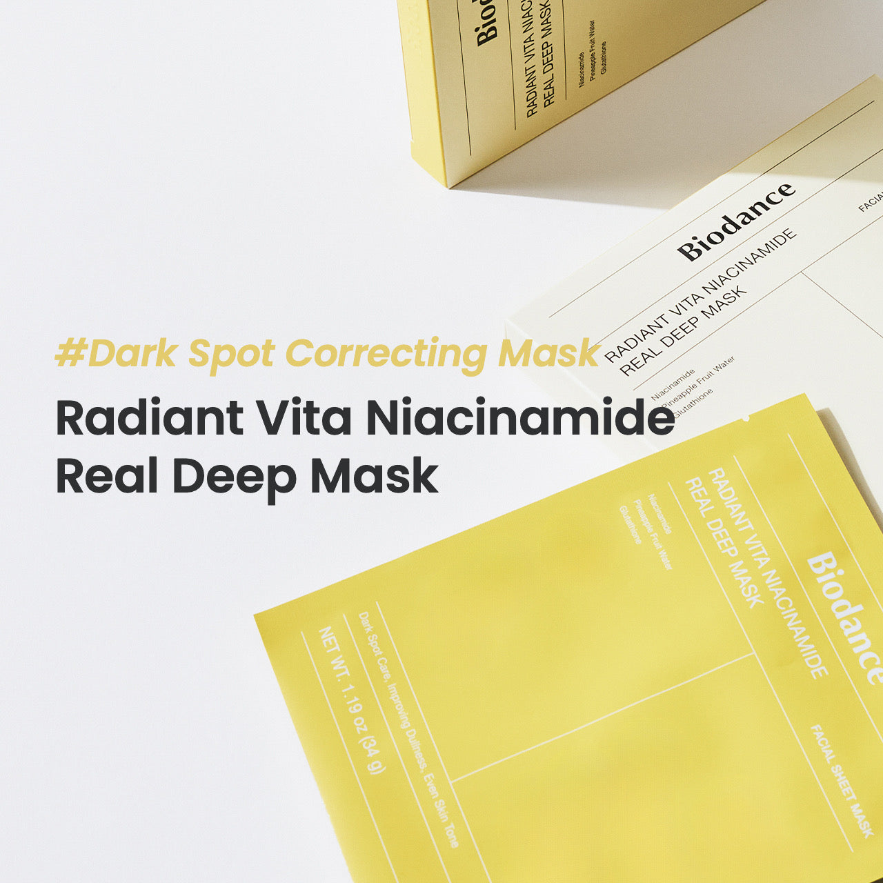 Biodance – Radiant Vita Niacinamide Real Deep Mask