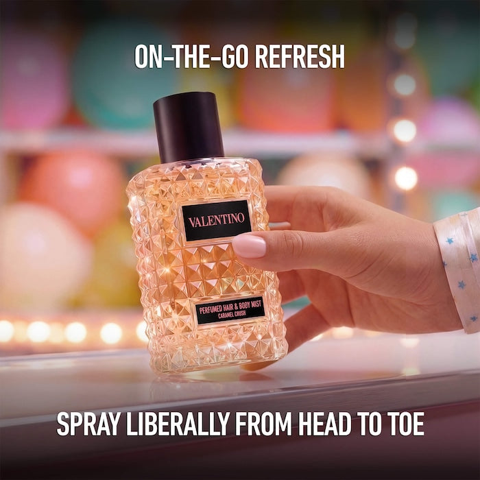 Born in Roma Caramel Crush – Brume parfumée cheveux et corps, édition limitée