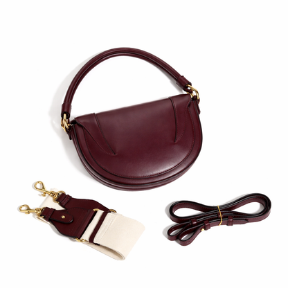 SADDLE BURGUNDY BAG