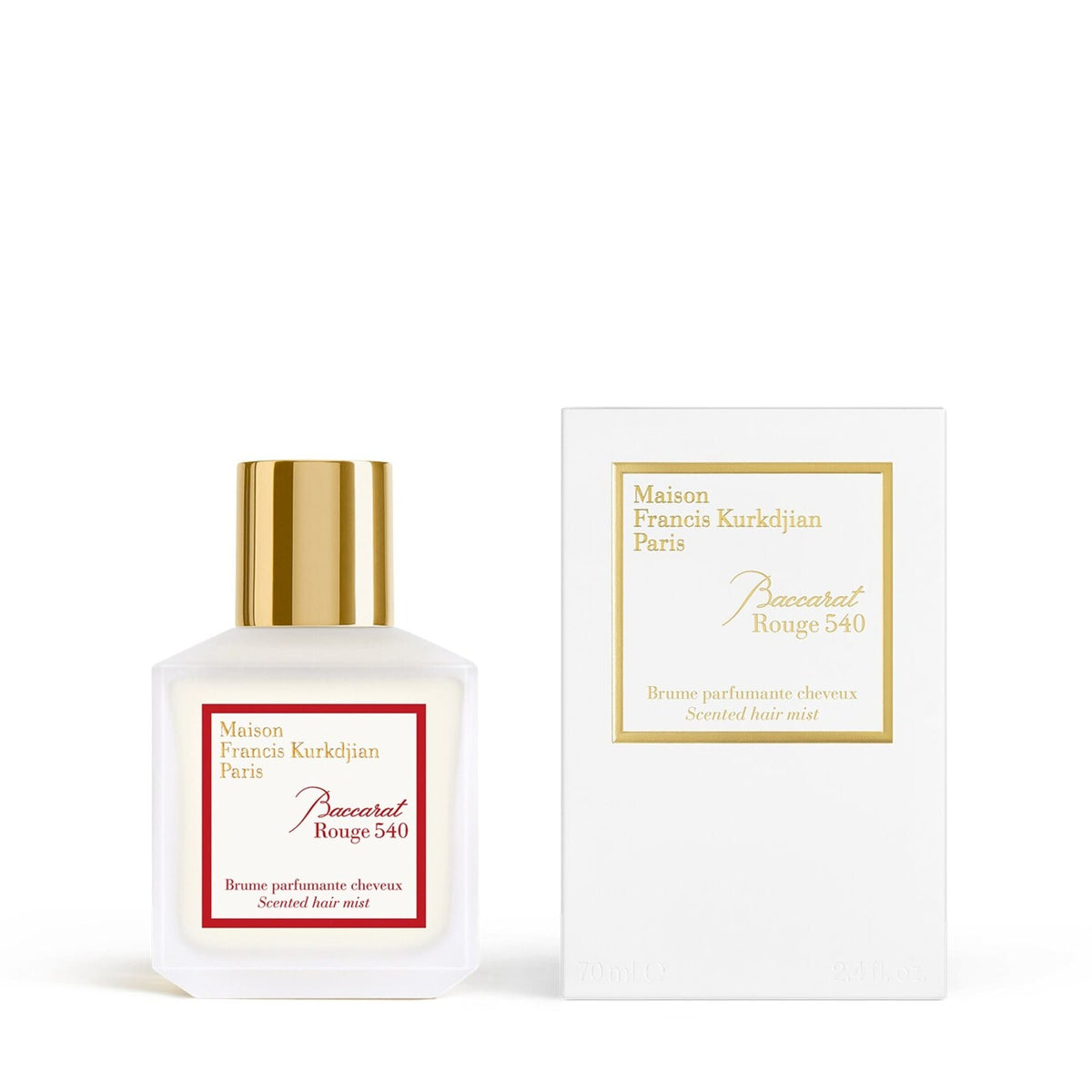 Baccarat Rouge 540 Scented Hair Mist – Brume parfumée pour les cheveux