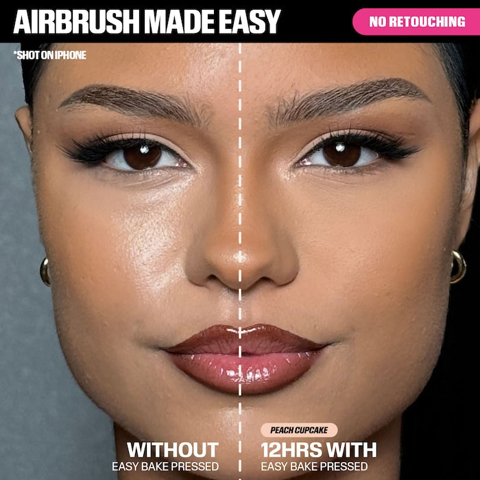 Easy Bake Airbrush Matte Pressed Setting Powder – Poudre pressée fixante airbrush matte
