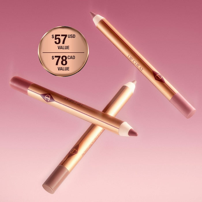 Mini Iconic Lip Cheat Lip Liner Trio – Coffret 3 crayons contour lèvres mini