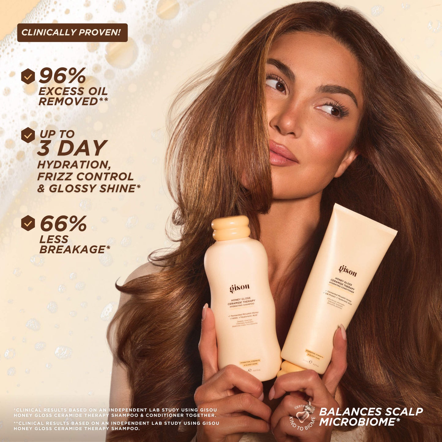 Gisou – Honey Gloss Ceramide Therapy Hydrating Conditioner