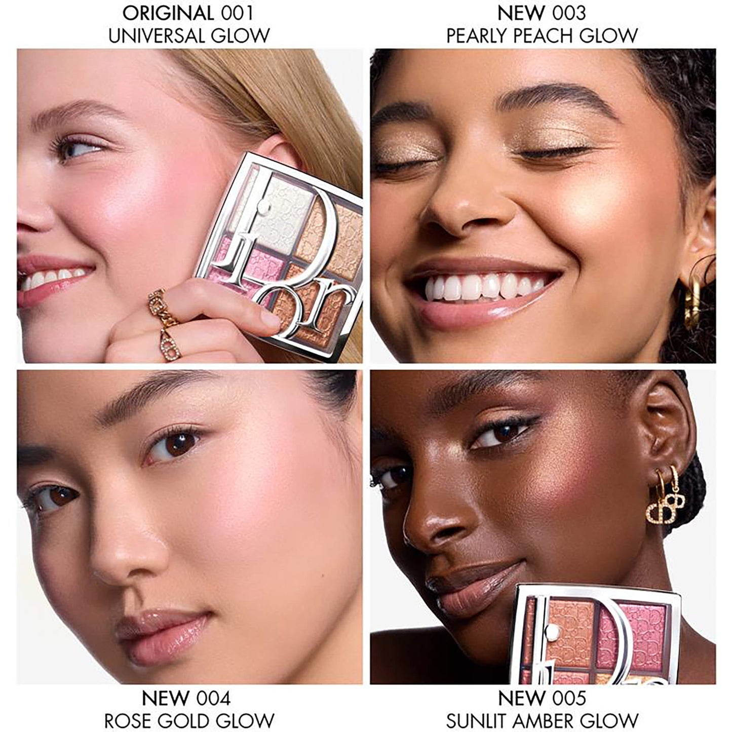 Dior Backstage Glow Maximizer Face Palette 001 Universal