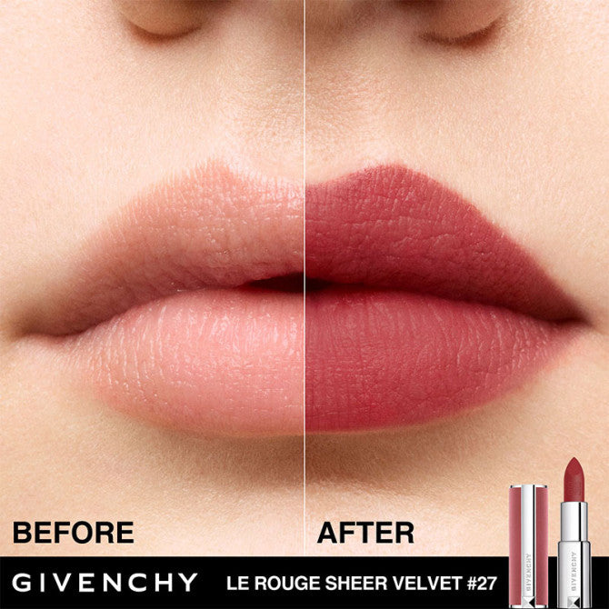 GIVENCHY – Le Rouge Sheer Velvet