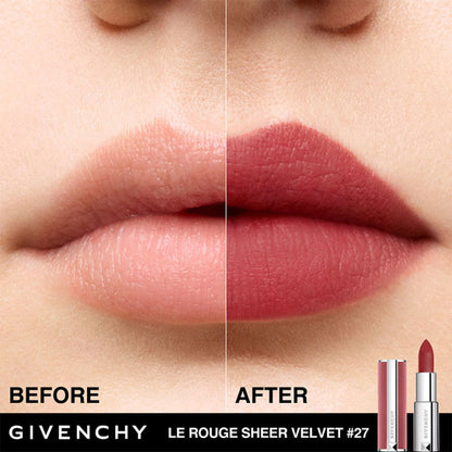 GIVENCHY – Le Rouge Sheer Velvet