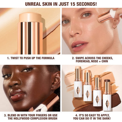 Unreal Skin Sheer Glow Tint – Fond de teint stick hydratant