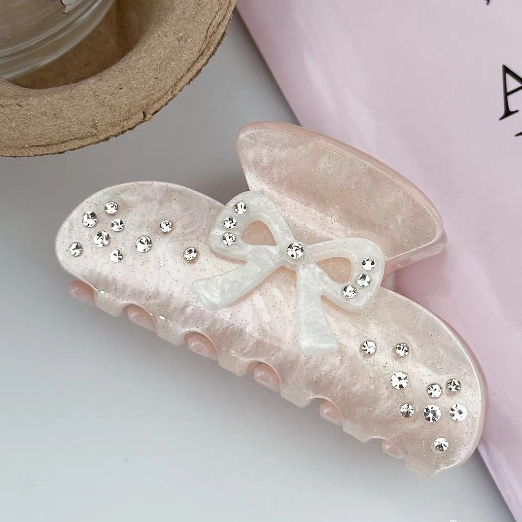 Cute Ribbon Hair Claw – Pinces Pour Cheveux